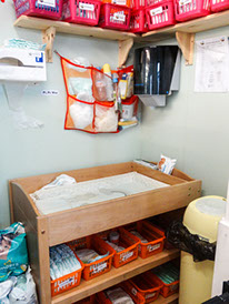 photo of Bumble Bees changing room at Longscroft