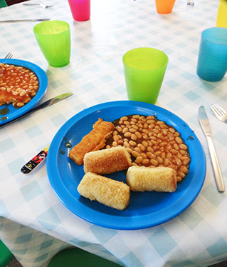 photo of some lunch food at Longscroft